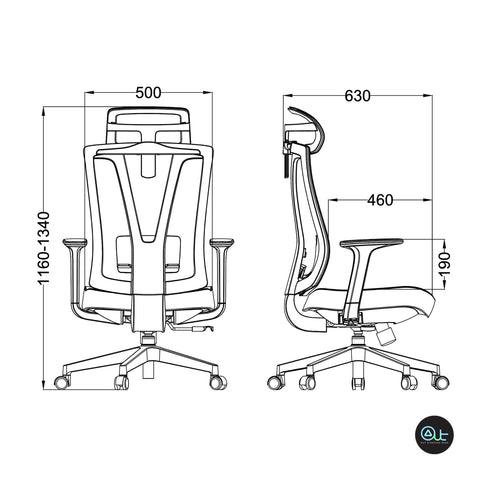 Urban Office Chair U033ABS