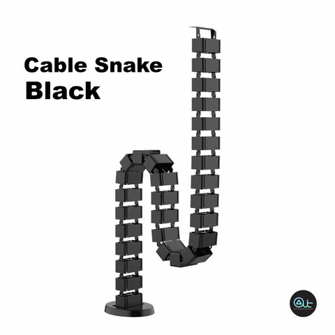 Adjustable Cable Management Snake.Standing Desk Accessories. Cable Management Organizer