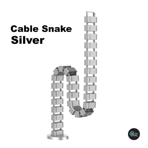 Adjustable Cable Management Snake.Standing Desk Accessories. Cable Management Organizer