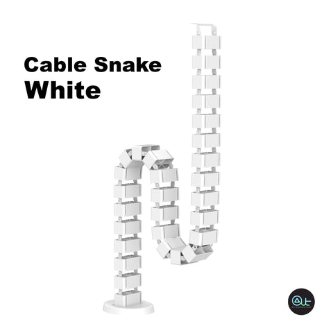 Adjustable Cable Management Snake.Standing Desk Accessories. Cable Management Organizer